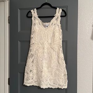 White lace yoana baraschi dress